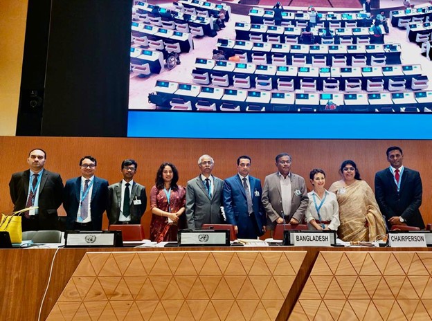 Delegation of Bangladesh for CRPD; United Nations Office at Geneva